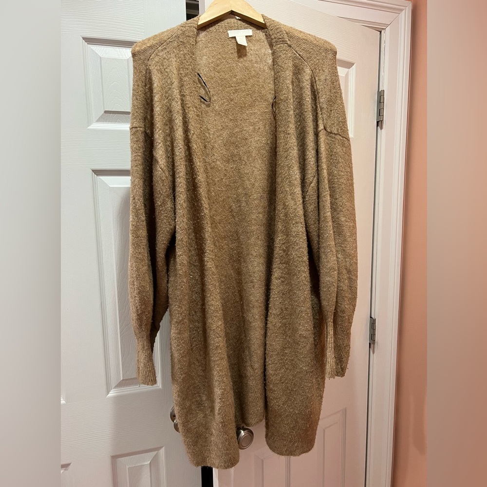 H&M brown cardigan